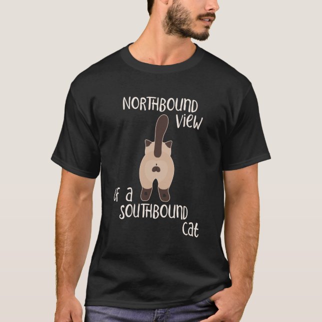 Camiseta Gato Northbound para los amantes del gato y el div (Anverso)