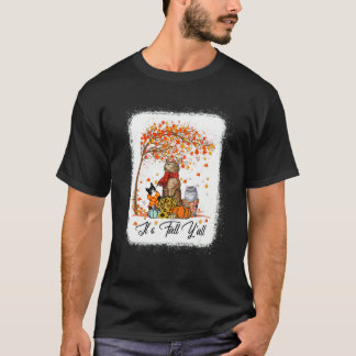Camiseta Gato Otoño De Todos Pumpkins Halloween De Otoño