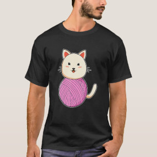 Camiseta Gato Ovillo De Estambre