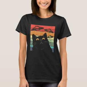 Camiseta Gato OVNI Alien