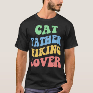 Camiseta Gato Padre Senderismo Enamorado IV