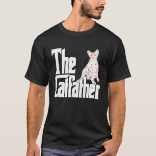 Camiseta Gato Papá El Padrino Gato Flojo Gato Padre Gatito
