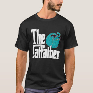 Camiseta Gato Papá El Padrino Gato Loco Gatito Padre Minino