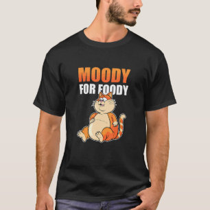 Camiseta Gato papá gato mamá gato malhumorado para comilón