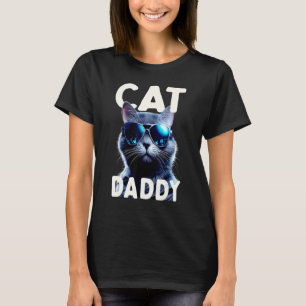 Camiseta Gato Papá Gatos Papá Padre Tomcat Papá Día del Pad