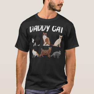 Camiseta Gato Para Hombres Gato Gato Dama Gatos Gatos Gatos