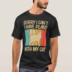 Camiseta Gato Para Hombres Mujeres Gato Gatito Mascota Anim