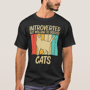 Camiseta Gato Para Hombres Mujeres Gato Gatito Mascota Anim