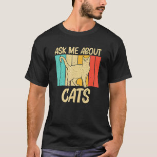 Camiseta Gato Para Hombres Mujeres Gato Gatito Mascota Anim