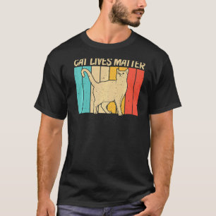 Camiseta Gato para hombres mujeres gato gatito mascota anim