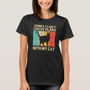 Camiseta Gato Para Hombres Mujeres Gato Negro Gato Gatos Ga