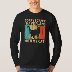 Camiseta Gato Para Hombres Mujeres Gato Negro Gato Gatos Ga