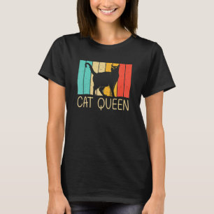 Camiseta Gato Para Mujeres Mamá Gato Negro Gato Gatos Gatos