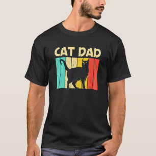 Camiseta Gato Para Papá Papá Gato Negro Persona Gatos Gatos