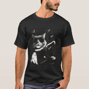 Camiseta Gato Paracaidismo Paracaidismo Paracaidista Para