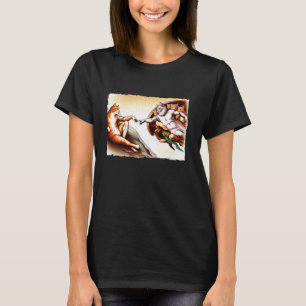 Camiseta Gato Parodia Creación Pintura Gatos Gatito Reimagi