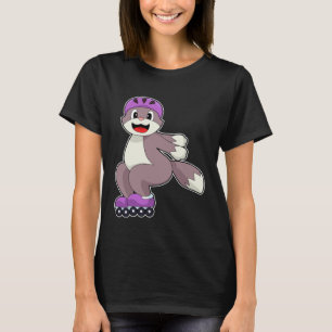 Camiseta Gato Patinaje en línea Patines deportivos Deportes