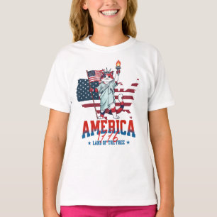Camiseta Gato Patriota del 250 Aniversario de América