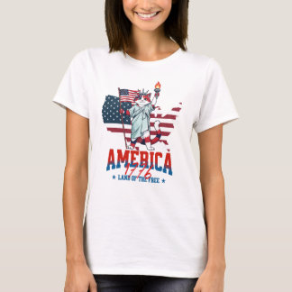 Camiseta Gato Patriota del 250 Aniversario de América