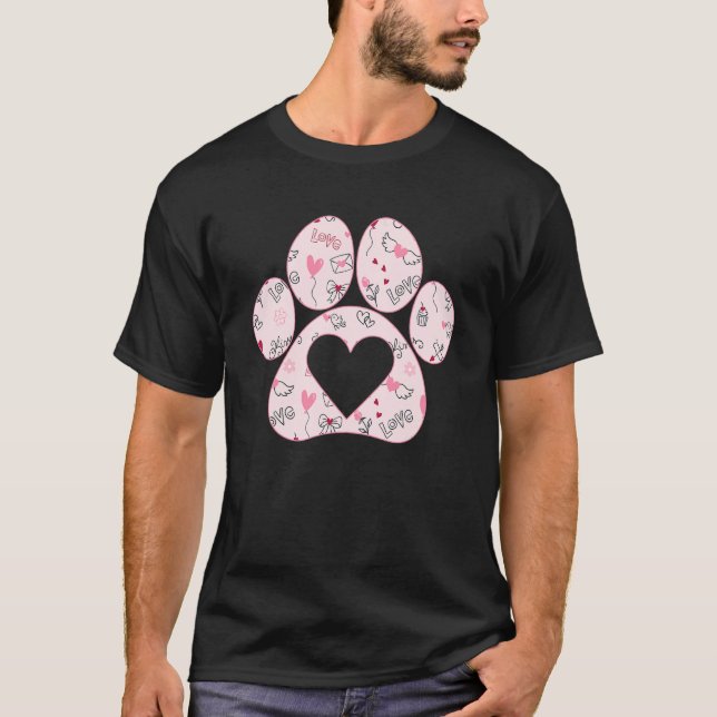 Camiseta Gato Paw Amor Gato Madre Ensayo Mujeres Gato Adopc (Anverso)