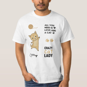 Camiseta Gato Pegatina de gatos negros Juego de hojas de pa