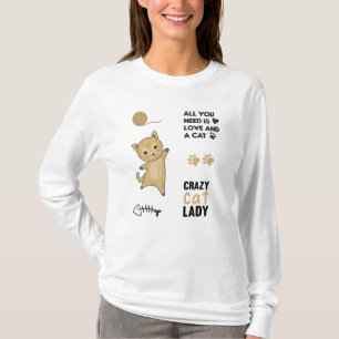 Camiseta Gato Pegatina de gatos negros Juego de hojas de pa