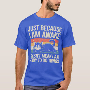 Camiseta Gato Perezoso Divertido Meme Amante de Cosas Raras