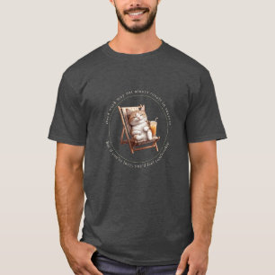 Camiseta Gato perezoso, gato gracioso
