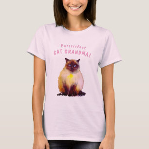 Camiseta Gato perfecto abuela T-Shirt
