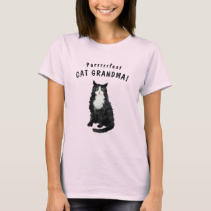 Camiseta Gato perfecto abuela T-Shirt
