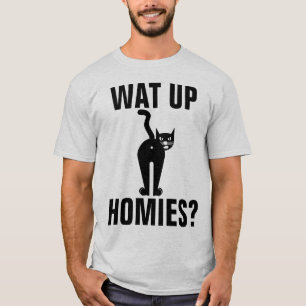 CAMISETA GATO PERO CAMISETAS, ¿QUÉ HOMBRES HACEN?