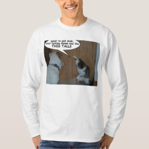Camiseta Gato/perro divertidos