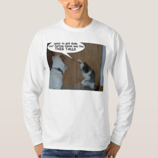Camiseta Gato/perro divertidos