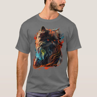 Camiseta Gato persa