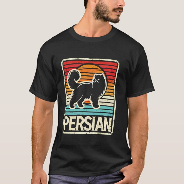 Camiseta Gato Persa (Anverso)