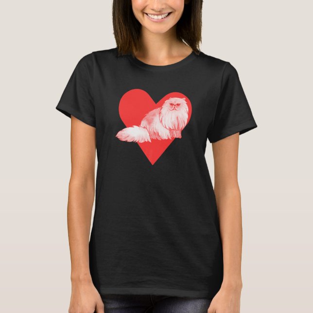 Camiseta Gato Persa (Anverso)