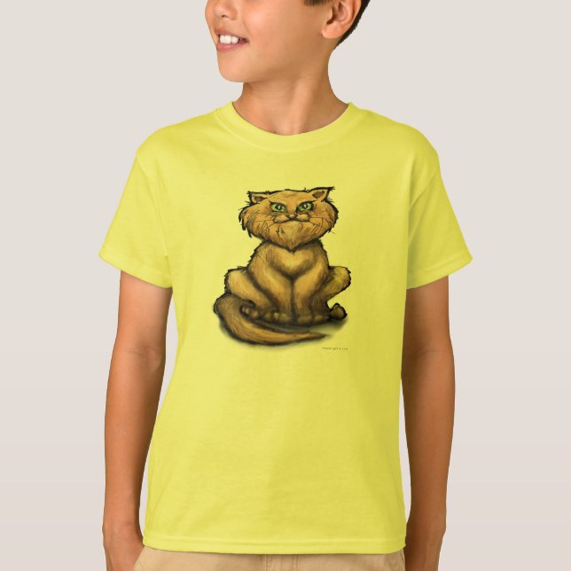 Camiseta Gato persa (Anverso)