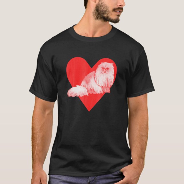 Camiseta Gato Persa (Anverso)