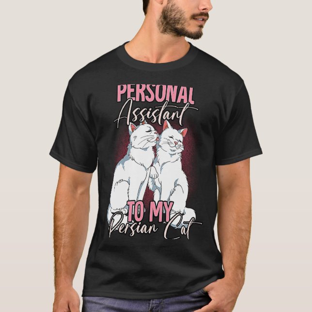 Camiseta Gato Persa  10 (Anverso)