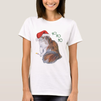 Camiseta Gato Persa Calico en Navidad