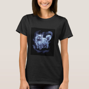 Camiseta Gato persa colorido