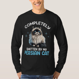 Camiseta Gato persa completamente SMITIDO POR MI GATO PERSA
