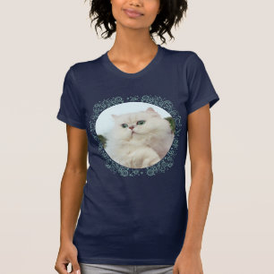 Camiseta Gato persa con ojos de jade