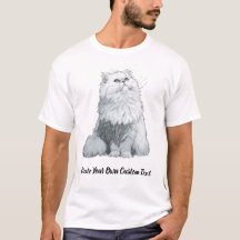Gato Persa Crea Tu Propio Texto Personalizado 