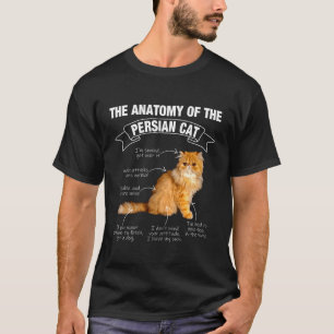 Camiseta Gato Persa Divertido Mamá Papá Miau