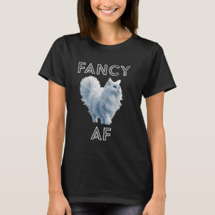 Camiseta Gato persa FANCY AF Graciosos Propietarios de Gato