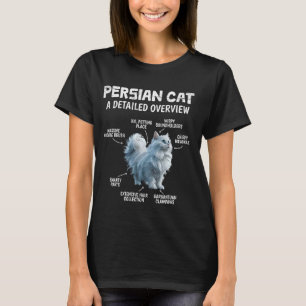 Camiseta Gato persa gracioso de un gato persa