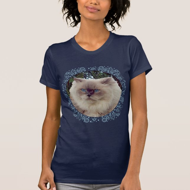 Camiseta Gato Persa Himalayo (Anverso)
