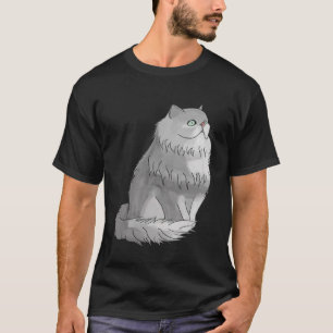 Camiseta Gato persa lindo Kitten mimo hombres mujeres niños