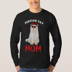 Camiseta Gato persa Mamá Mamá Gato Dueño Funny Kitten